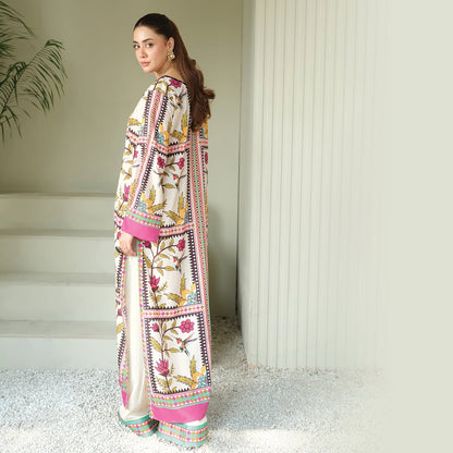 Bliss khaddar printed 2 pc