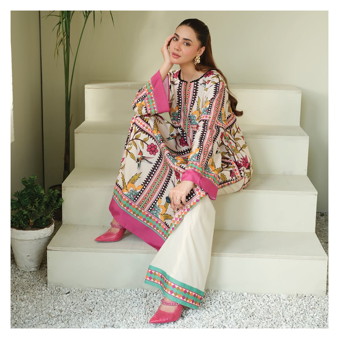 Bliss khaddar printed 2 pc