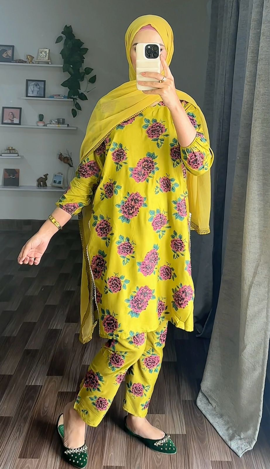 Gulaab printed 2pcs